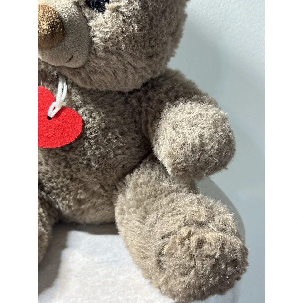 2017 ELVIS PRESLEY‎ Red Heart On A String Necklace Teddy Bear Plush Graceland